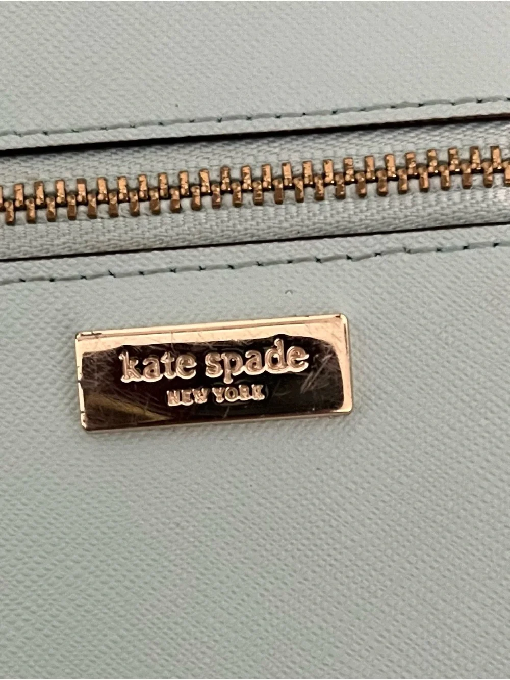 kate spade mint green Wristlet Wallet